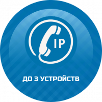 Подключение IP телефонии до 3 устройств